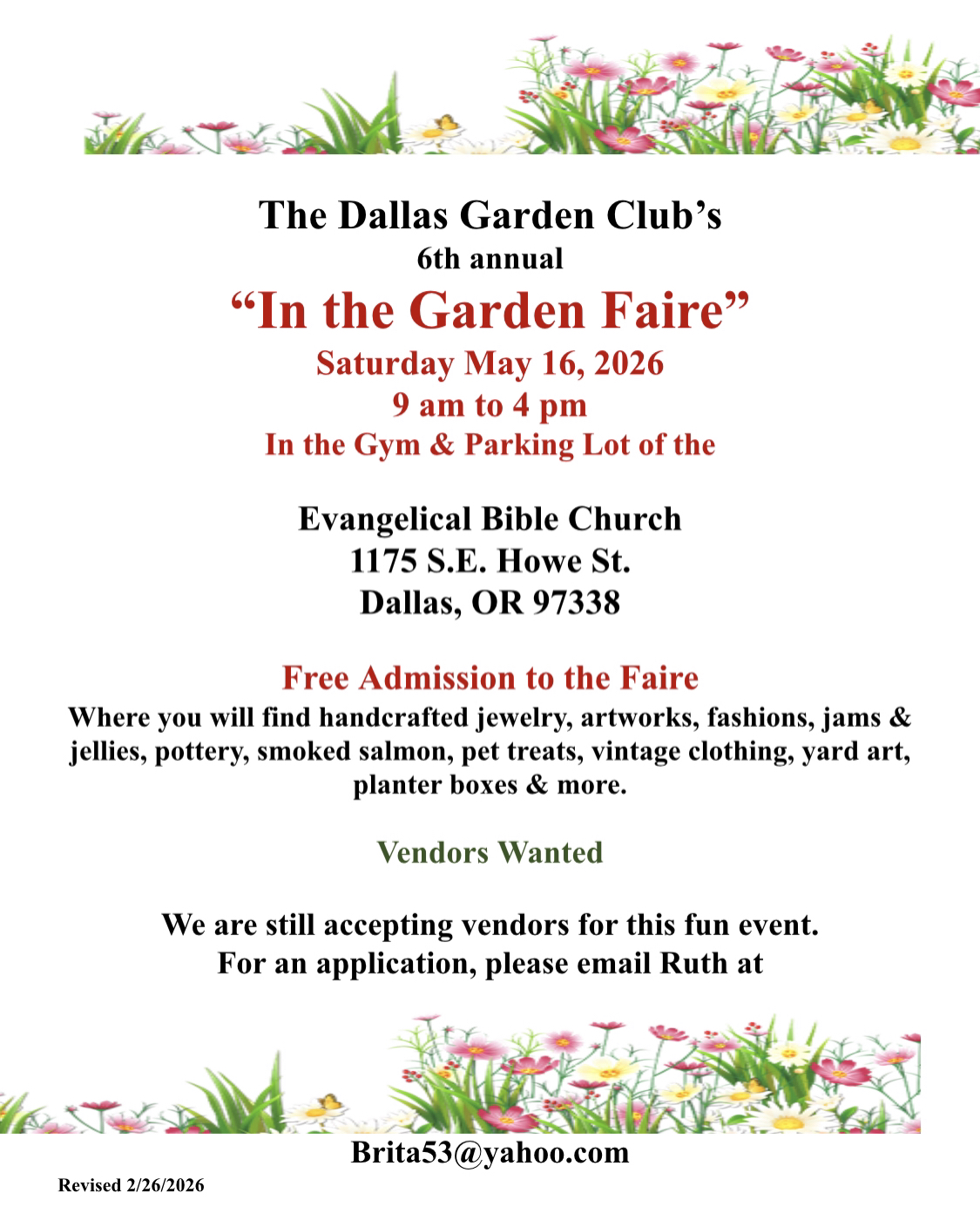 Upcoming Events | Explore Dallas Oregon Events